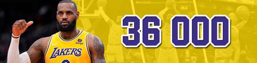 Lebron James record 36 000 points NBA