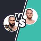 Pronostic belal muhammad jack della maddalena