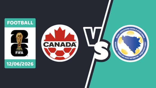 Pronostic Canada Bosnie-Herzégovine 12/06/2026